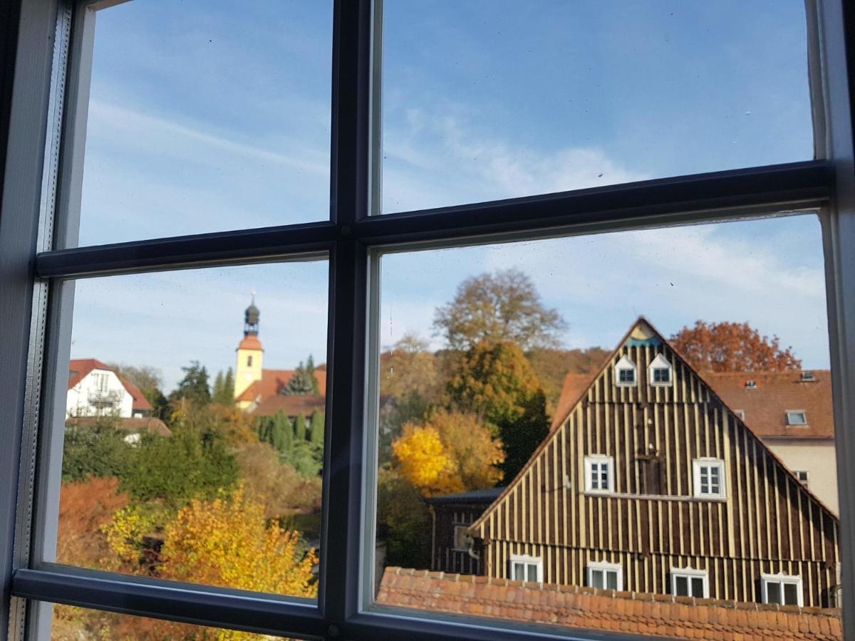 Fewo Niedere Muehlwiese Appartement Großschönau Buitenkant foto